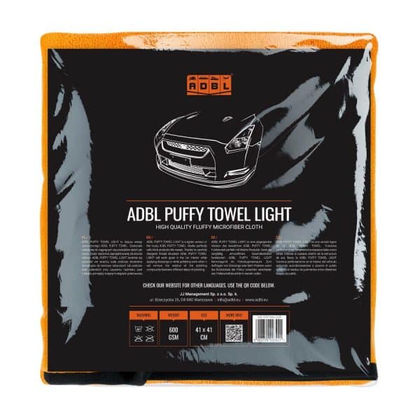adbl puffy towel light poliertuch 600gsm 41412