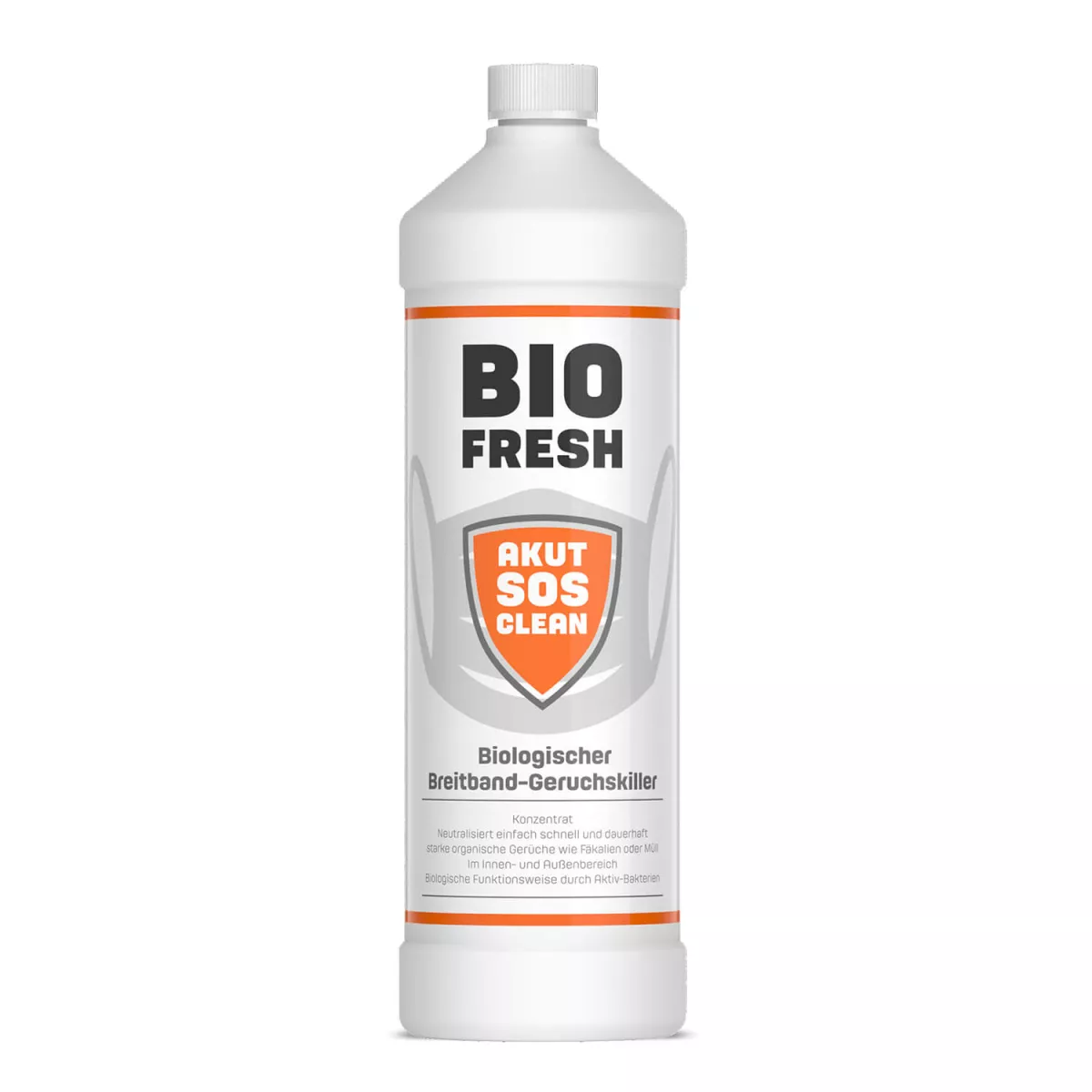 akut sos clean bio fresh biologischer breitband geruchskiller 1l