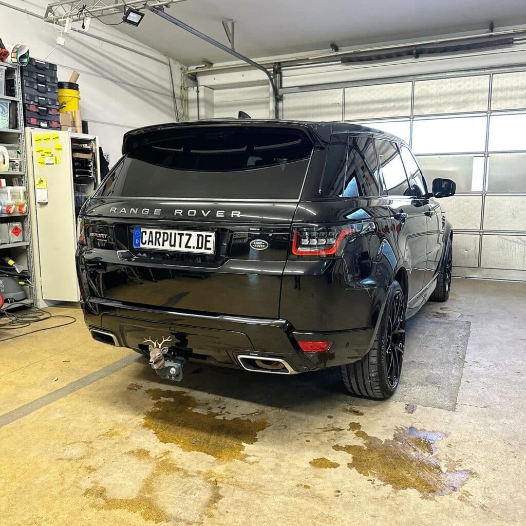 Autoaufbereitung eines Landrover Range Rover