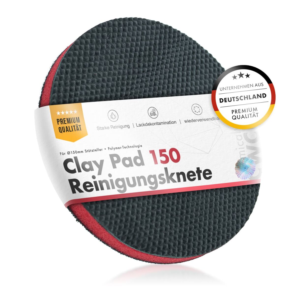 Chemicalworkz Clay Pad Knet-Polierpad 150 Millimeter