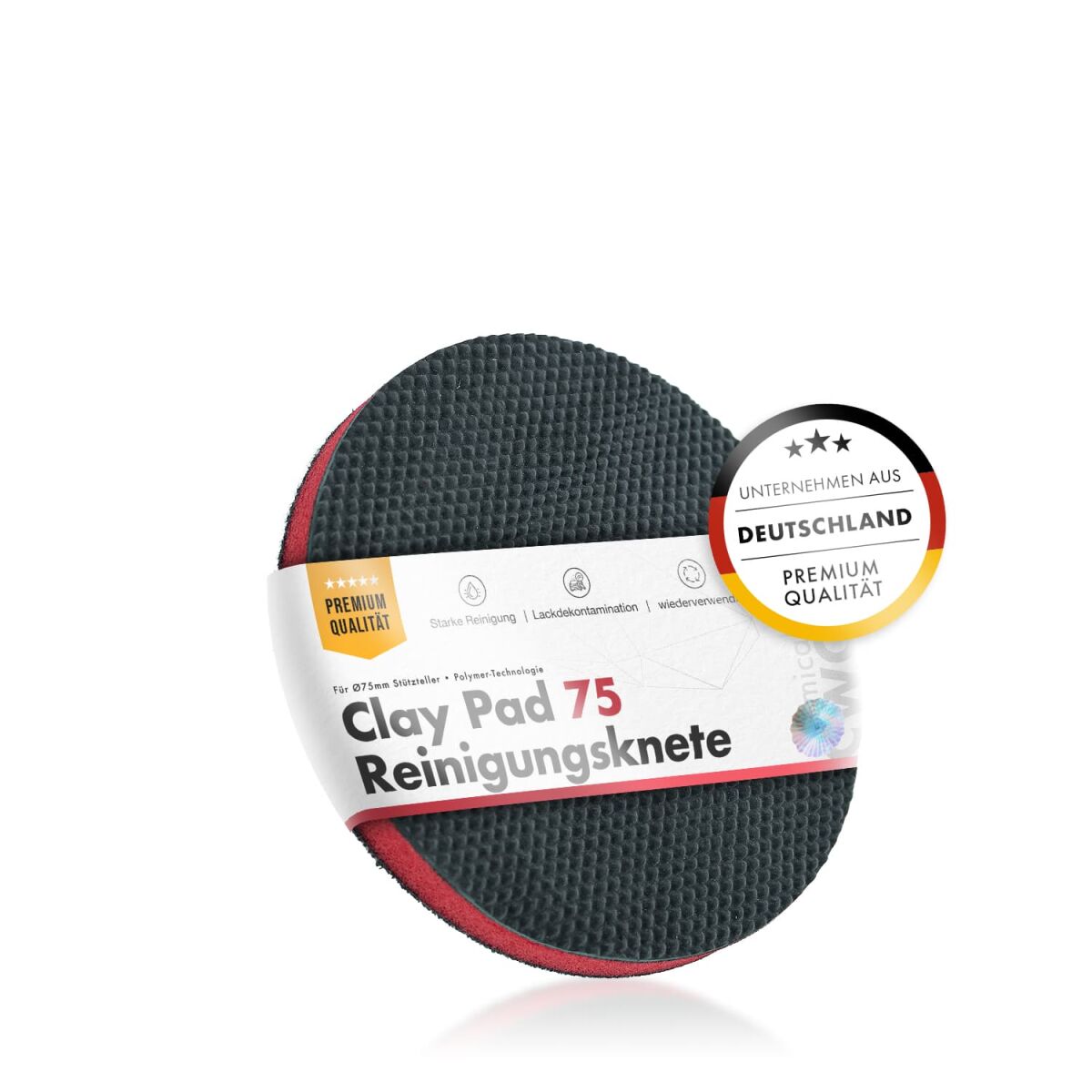 Chemicalworkz Clay Pad Knet-Polierpad 75 Millimeter