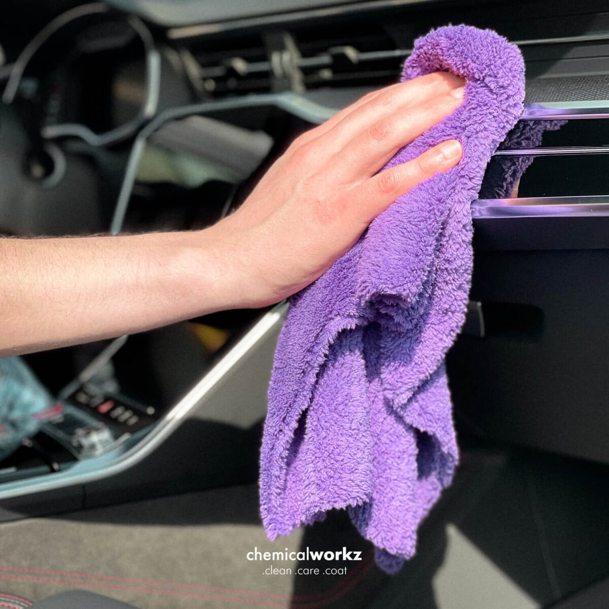 oft Touch Towel 500GSM Violett Poliertuch 40×40 Zentimeter