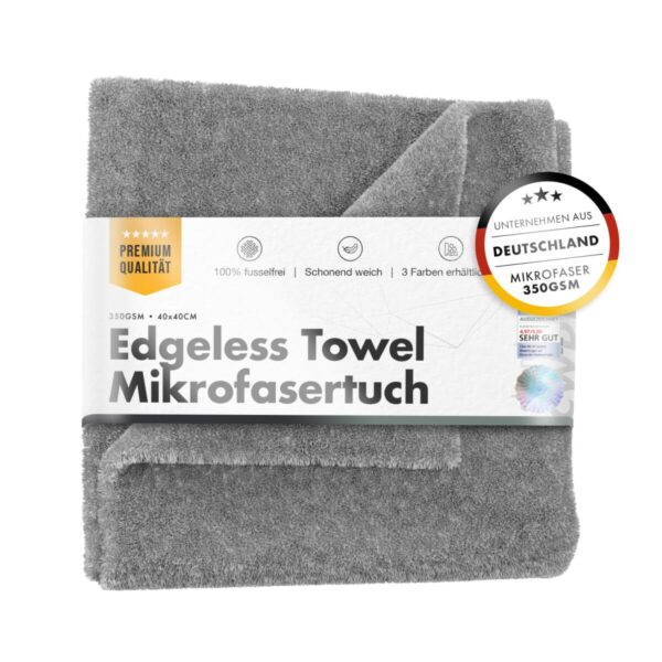 chemicalworkz edgeless towel 350gsm grau poliertuch 4040cm