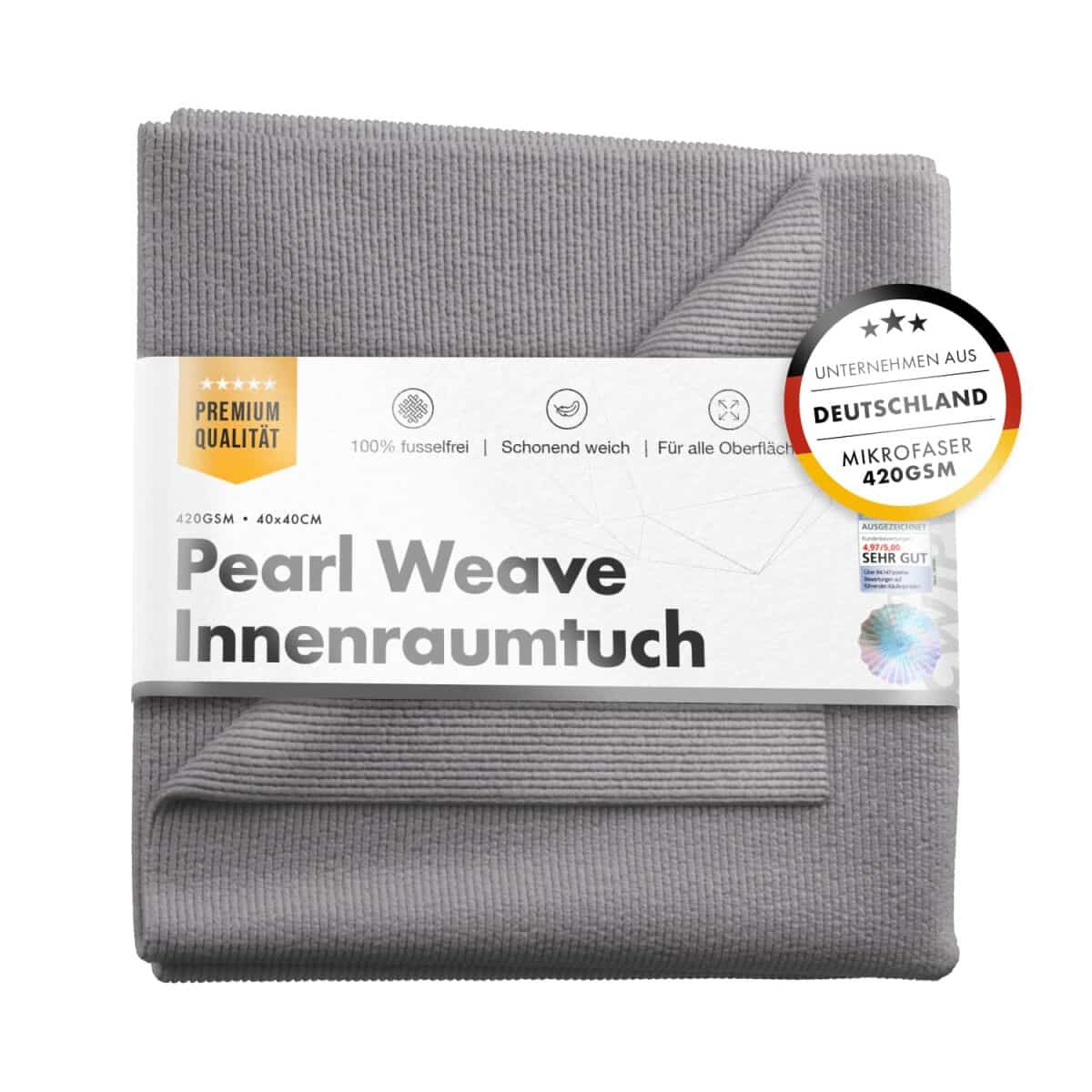 chemicalworkz interior pearl weave towel 420gsm innenraumtuch
