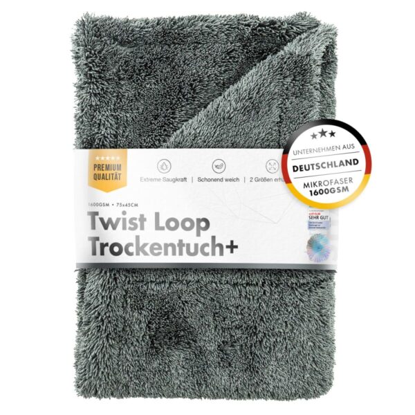 chemicalworkz premium twisted towel 1600gsm grau trockentuch 4575cm