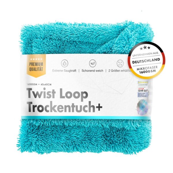 chemicalworkz premium twisted towel 1600gsm tuerkis trockentuch