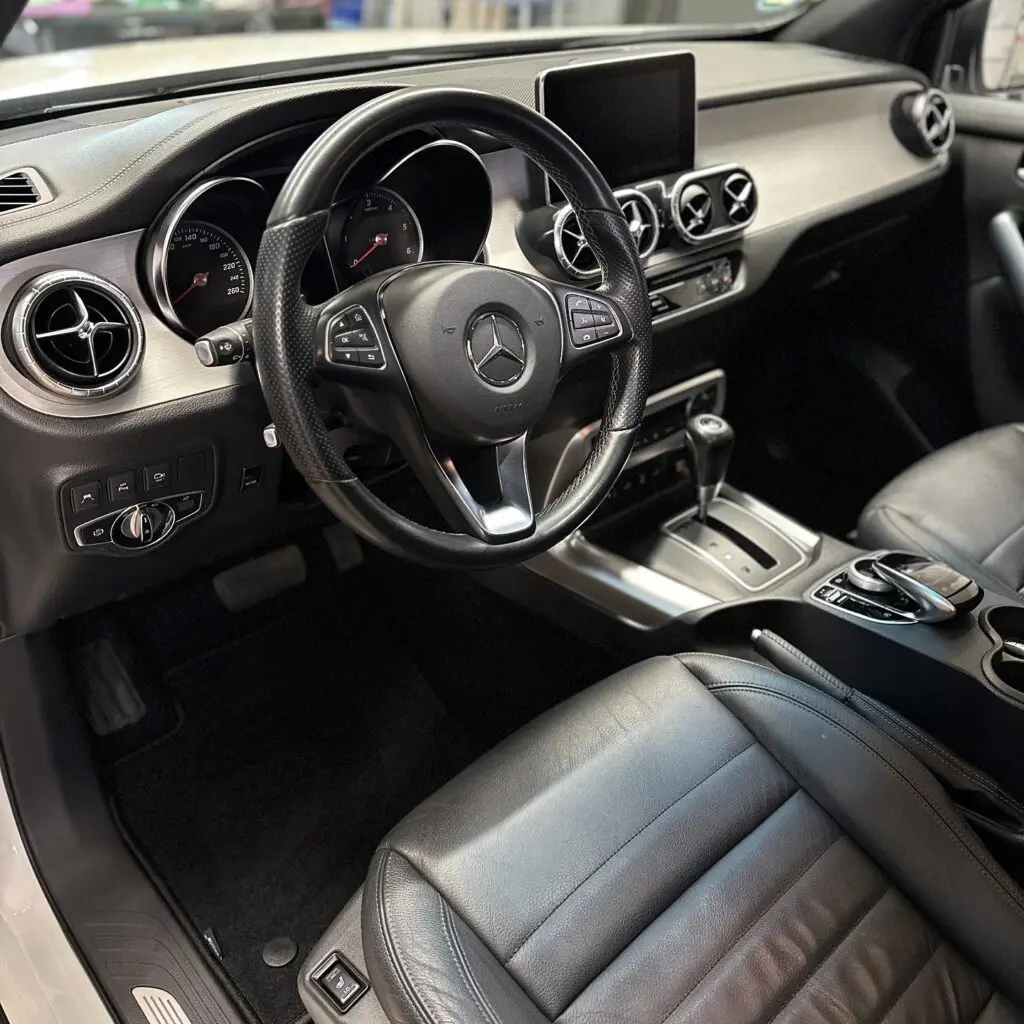 innenreinigung mercedes x350d