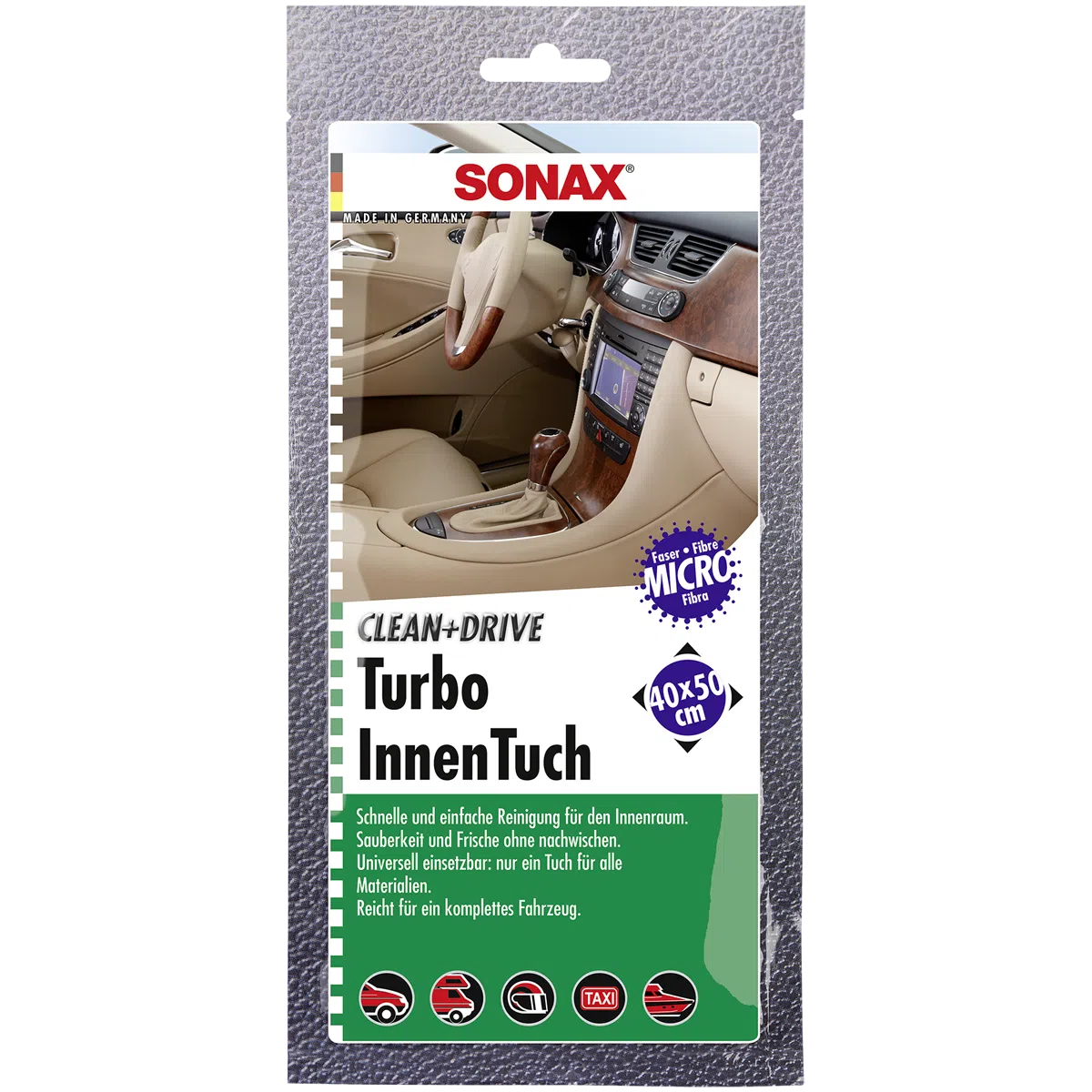 Sonax Clean und Drive Turboinnentuch