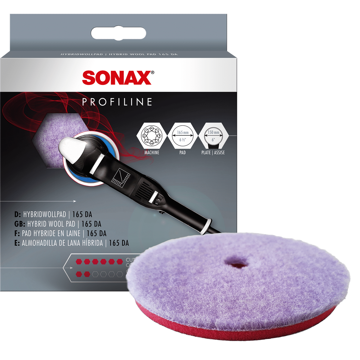 Sonax Hybridwollpad 165 DA