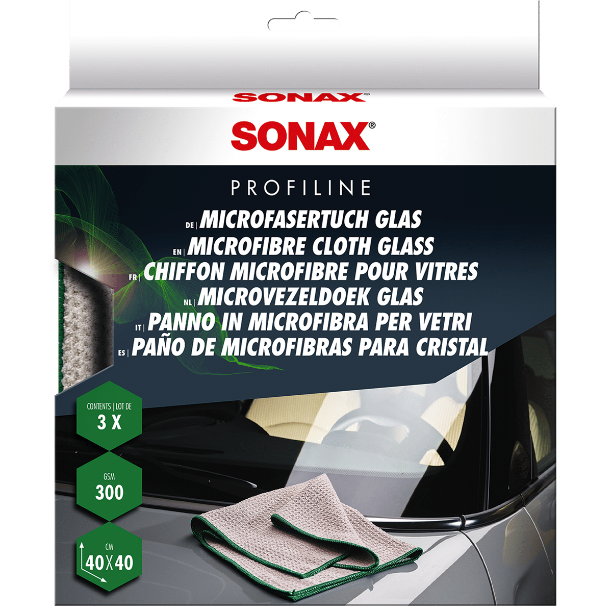 Sonax Microfasertuch Glas